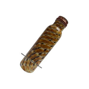 Venta directa de fábrica, botella de agua Coper impresa esmaltada para el hogar, cocina, oficina, beneficio de salud de Ayurveda al mejor precio - Product Image 2