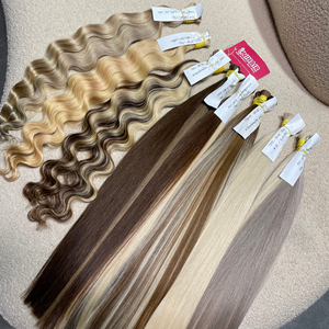 Cabello virgen a granel de calidad superior, extensión de cabello humano alineada con cutícula de color de tendencia caliente - Product Image 2