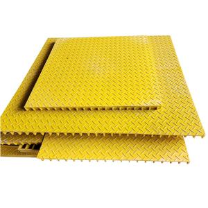 Systèmes de drainage Sécurité extérieure Antidérapant Durable Non-alliage 1220x3660x38mm Plaque en fibre de verre haute résistance avec couvercle Grille en FRP - Product Image 2
