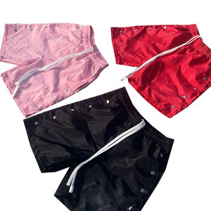 Pantalones cortos Cargo con botones plateados, pantalones cortos vaqueros personalizados, pantalones cortos de talla grande para verano, ropa de calle, pantalones cortos Cargo de algodón de cintura media - Product Image 6