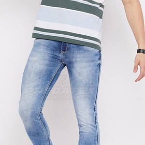 Bajo MOQ Servicio OEM Personalizado Su Propio Diseño Jeans Pantalones Último Diseño Jeans Pantalones Para Hombres - Product Image 5