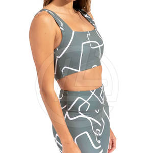 Conjunto de Yoga sin costuras de alta calidad para mujer, superventas, conjunto de Yoga hecho de poliéster Spandex para mujer - Product Image 5