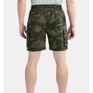 Pantalones cortos de mezclilla de algodón a la moda para hombre con logotipo personalizado, ropa de calle informal de la mejor calidad, pantalones cortos de camuflaje con botones Fly Cargo para hombre - Product Image 3