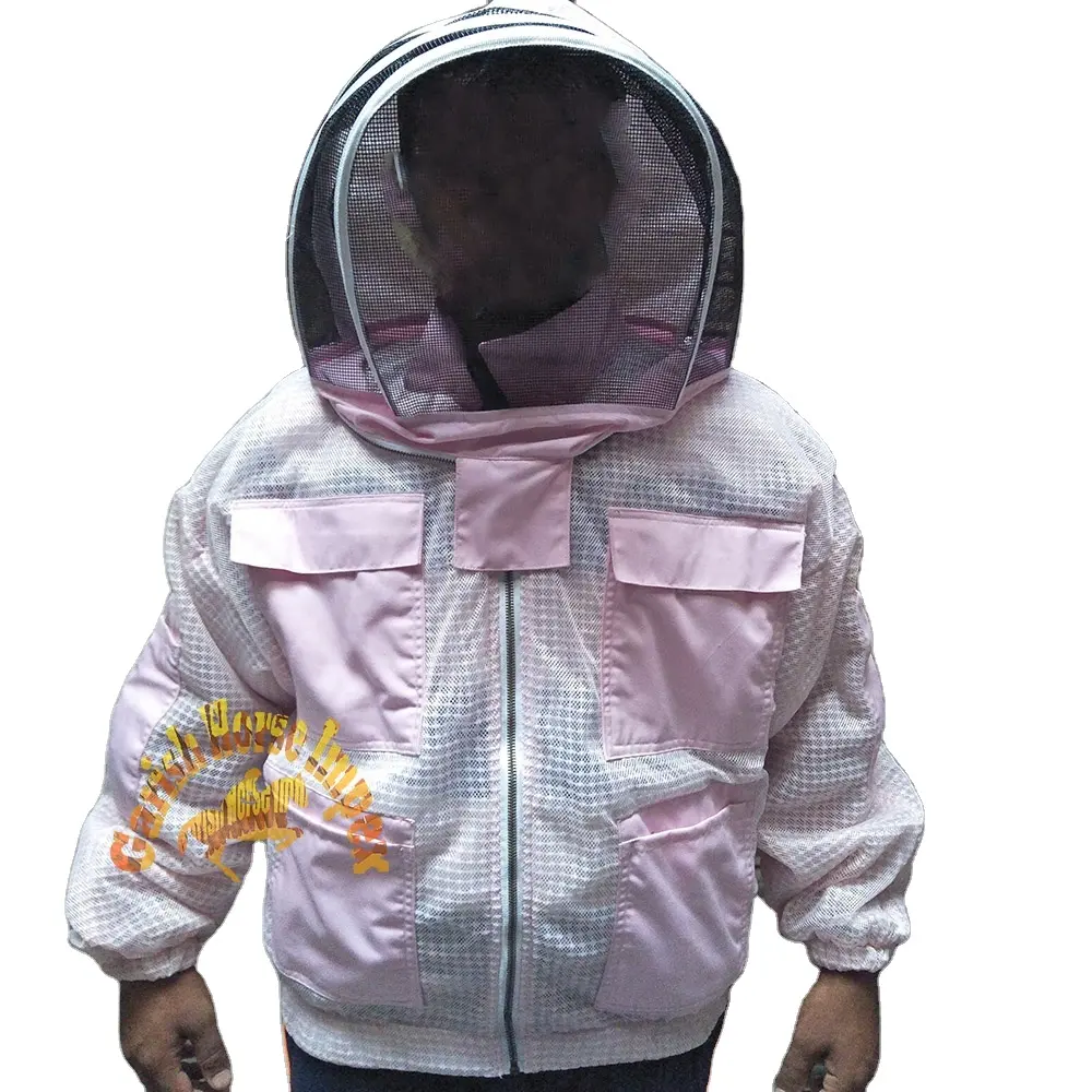 Customized Beekeeping Jacket 3 Three Layer Mesh Beekeeper Ventilated Jacket Ultra Breez Breathable Clothing Wholesale Custom