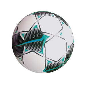 Ballon de football d'entraînement de niveau débutant, cousu à la machine, avec des étoiles, 32 panneaux, surface extérieure unie, taille 5 - Product Image 3