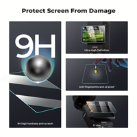 Protection d'écran en verre trempé pour DJI OSMO Pocket 3, film d'affichage LCD Ultra HD 9H 2.5D Grade AAA, protection d'objectif d'appareil photo anti-rayures