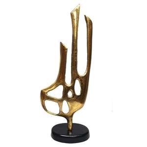 Sculptures Art Déco Grandes Personnalisées en Aluminium Coulé Fait Main, Finition Patinée, Très Demandées pour Mariages et Décoration Intérieure - Product Image 2