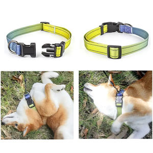 Collier de chien avec logo imprimé personnalisé de la meilleure qualité, style classique de luxe avec design réfléchissant, nouveautés en gros pour les designers - Product Image 3