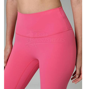 Leggings de sport pour femme, taille haute, respirants, avec soutien abdominal, texture lisse, pour le fitness et le confort en mouvement - Product Image 5