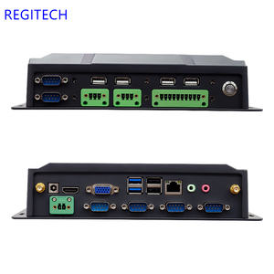 औद्योगिक मिनी पीसी 4300u 4600u i7 i5 चौथा इनटेल कोर औद्योगिक मेजबान फैनलेस ई एज डस्टप्रूफ एसडी। 4 आउ प्लग नई डीएफ। - Product Image 5