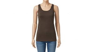 เสื้อกล้ามผู้หญิงไซส์ใหญ่ ผ้าสแปนเด็กซ์ผสมโพลีเอสเตอร์ ระบายอากาศได้ดี เนื้อผ้านุ่ม ยืดหยุ่น น้ำหนักเบา ทรงเข้ารูป เหมาะสำหรับใส่ในชีวิตประจำวันและออกกำลังกาย - Product Image 4