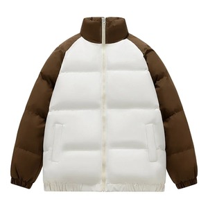 2024 hiver chaud coupe-vent vestes hommes Streetwear Patchwork épais Parkas vers le bas coton rembourré manteau hommes coréen bulle bouffante veste - Product Image 5