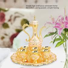Premium Brass Shiny Classic <b>Arabian</b> Dallah <b>Tea</b> Coffee Pot Manufacturer - Product Image 5