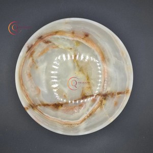 ชามเสิร์ฟอาหารหินอ่อนธรรมชาติหรูหราสไตล์ญี่ปุ่นวางบนโต๊ะชามผลไม้สำหรับเคาน์เตอร์ห้องครัวหรือห้องรับประทานอาหารของตกแต่งโต๊ะ - Product Image 6