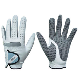 Best-seller Gants de golf en cuir Cabretta de qualité supérieure pour gaucher avec logo personnalisé en peau de mouton de qualité élégante Applicabilité sportive - Product Image 5