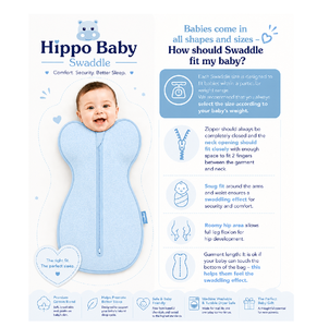 Export Quality Hippo Baby Swaddle Winter <b>Quilted</b> Foam Fast Production Bulk Wholesale Supply Reliable Delivery Service - Product Image 6