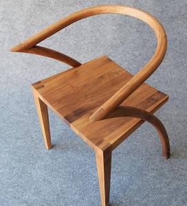 Belle chaise au design classique pour la maison, les chaises de salon des hôtels, les chaises décoratives de meubles en bois au design moderne avec logo personnalisé - Product Image 2