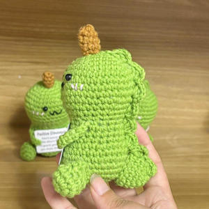 ตุ๊กตาผ้าคอตตอนถักน่ารักดึงดูดและสนใจสำหรับทุกคน - Product Image 4