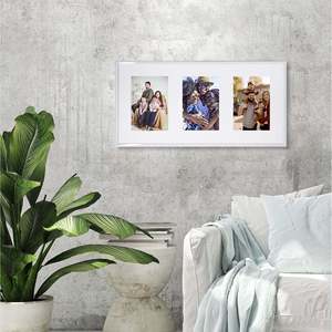 White <b>Plastic</b> Photo <b>Frame</b> 26.2 X 51.5 cm <b>Picture</b> <b>Frame</b> - Product Image 5