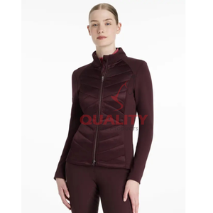 Vente chaude 2025 vente en gros premium femmes veste d'équitation respirant imperméable tissu extensible ergonomique femmes veste d'équitation - Product Image 5