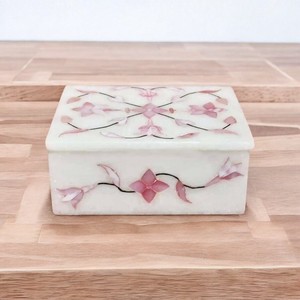 Caja de joyería de mármol artesanal india de venta de exportación, embalaje personalizado para suministro de accesorios de joyería en todo el mundo - Product Image 4