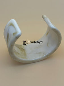 Gold Fleck Resin <b>Bangle</b> for High-End <b>Fashion</b> Jewelry Look by Tradebyd - Product Image 3