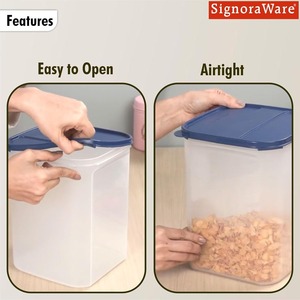 Fournisseur direct d'usine Conteneur carré en plastique pour le stockage à domicile, au bureau et en voyage Disponible en grande quantité - Product Image 5