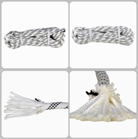 Corde statique d'escalade en nylon tressé double de 11 mm Haili Group JIAOLONG pour les opérations d'accès par corde et de sauvetage