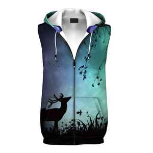 Sudadera Deportiva sin Mangas para Hombre con Sublimación, Tejido de Poliéster Transpirable e Impresión Profesional de Cuerpo Completo - Product Image 3