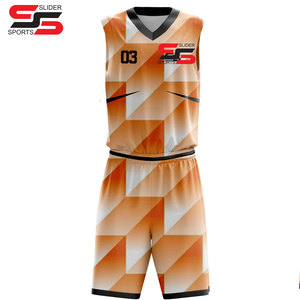 Maillots de basket-ball personnalisés pour hommes, vêtements de basket-ball, sublimation complète, respirant, ensemble complet pour jeunes, uniforme de basket-ball, kits complets - Product Image 1