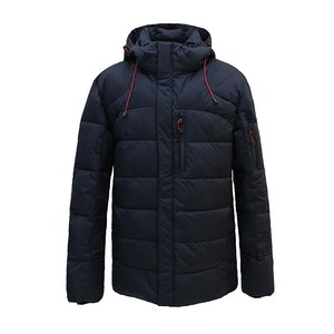 Chaquetas Acolchadas de Invierno 2026, Diseño Moderno para Hombre, Estilo Urbano, Cuello Alto, Forro de Lana, Exterior de Nailon, OEM - Product Image 1