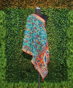 Traje negro de dos piezas de tres piezas con vestido de diseño de boutique elegante Dupattas para damas Eid - Product Image 1