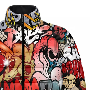 Vente en gros pas cher Vestes gonflées à sublimation Veste à bulles Veste gonflée à sublimation de haute qualité pour hommes - Product Image 5