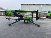 Nouvelle plateforme élévatrice articulée sur remorque QR1200, électrique-diesel-hydraulique, à flèche télescopique, 8m