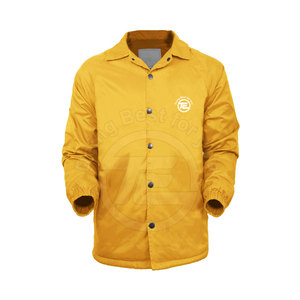 แจ็กเก็ตกีฬาฤดูหนาวของผู้ชายกันน้ำไนลอนโพลีเอสเตอร์มีฮู้ดขาตั้งน้ำหนักเบาเสื้อกันลมออกแบบได้ตามต้องการขนาด XL - Product Image 2