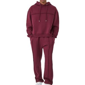 ชุดวอร์มผู้ชายไซส์ใหญ่ ผ้าฝ้าย มีฮู้ด ชุดออกกำลังกาย แฟชั่น พิมพ์ลาย สำหรับฤดูหนาว - Product Image 1