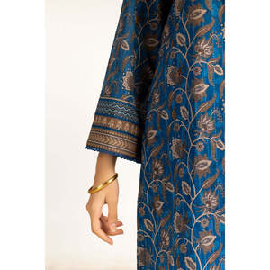 Traje de 3 Piezas para Mujer, Color Azul Oscuro, Estampado, Estilo Casual para Verano, Transpirable - Product Image 5