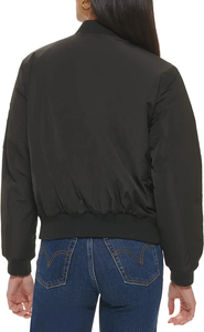 Chaqueta Bomber de Punto para Mujer, Rellena de Algodón Transpirable, con Cierre de Cremallera, Colores y Tallas Personalizadas, Precio Económico al por Mayor - Product Image 5