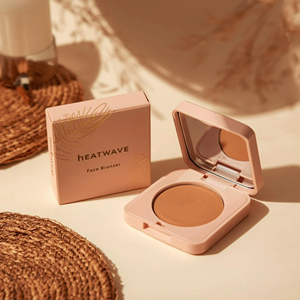 Top Selling Customizable Cream Cosmetics Custom Logo Pattern OEM <b>Sunscreen</b> Waterproof Pressed Powder Contour Bronzer Highlighter - Product Image 2