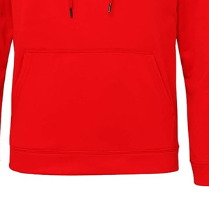 Bulk Custom High Quality Men's Fleece Fabric Cotton / <b>Polyester</b> Hoodies Men's Embossed Print Pocket Pullover <b>Hoodie</b> - Product Image 3