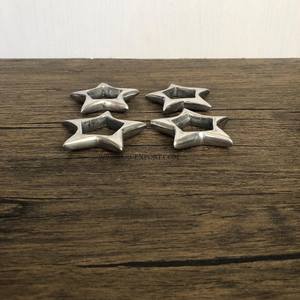 Anneau de serviette de table design pour restaurant, maison, hôtel, fête et décoration de mariage, porte-serviettes en laiton et argenté - Product Image 3