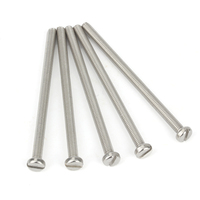 Vis de machine de précision Premium Supply DIN84 A2-50 en acier inoxydable 304, à tête fraisée, à serrage ferme et à entraînement facile