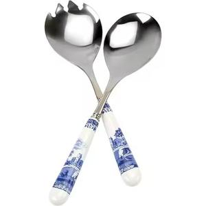 Ensemble de couverts en acier inoxydable pour servir la salade - Product Image 2