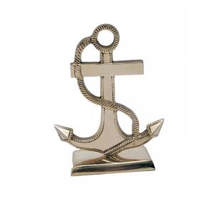 Peso de papel de latón Pisapapeles de escritorio de alta calidad para Decoración de mesa Acabado en forma de ballena Peso de papel de latón hecho a mano - Product Image 4