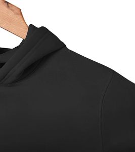 Directo de fábrica de peso pesado 100% algodón Boxy Zip Hoodie logotipo personalizado sudadera gruesa pulóver en blanco temporada de invierno liso Casual - Product Image 5