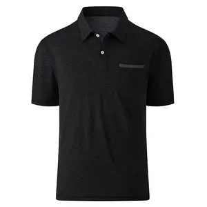 Polos de algodón de alta calidad con logotipo bordado personalizado de talla grande para hombre, ropa deportiva informal, Polos, Camisetas para el hogar, camiseta Polo para hombre - Product Image 4
