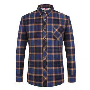 Chemise Homme Décontractée Respirante en Flanelle de Coton et Soie Col Mandarin Teint Uni Oktoberfest Motif Xederhosen Taille Adulte - Product Image 1