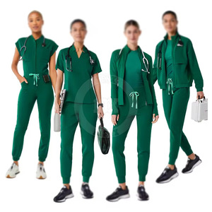 Ensemble de costume de gommage respirant pour hommes et femmes conçu pour le confort pendant les longs quarts de travail - Product Image 3