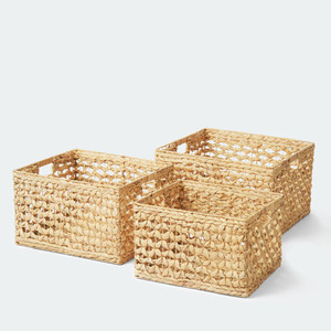 ชุดเป็นมิตรกับสิ่งแวดล้อมของ03ผักตบชวาถาดราคาที่ดีที่สุดทำในเวียดนาม - Product Image 1