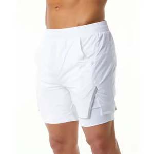 Custom Logo <b>Mens</b> <b>Shorts</b> <b>Elastic</b> <b>Waistband</b> Cotton Fabric Streetwear OEM Wholesale - Product Image 3